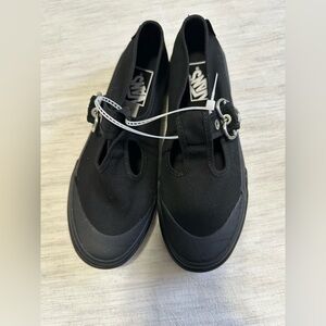 Vans Black Canvas Sneakers
